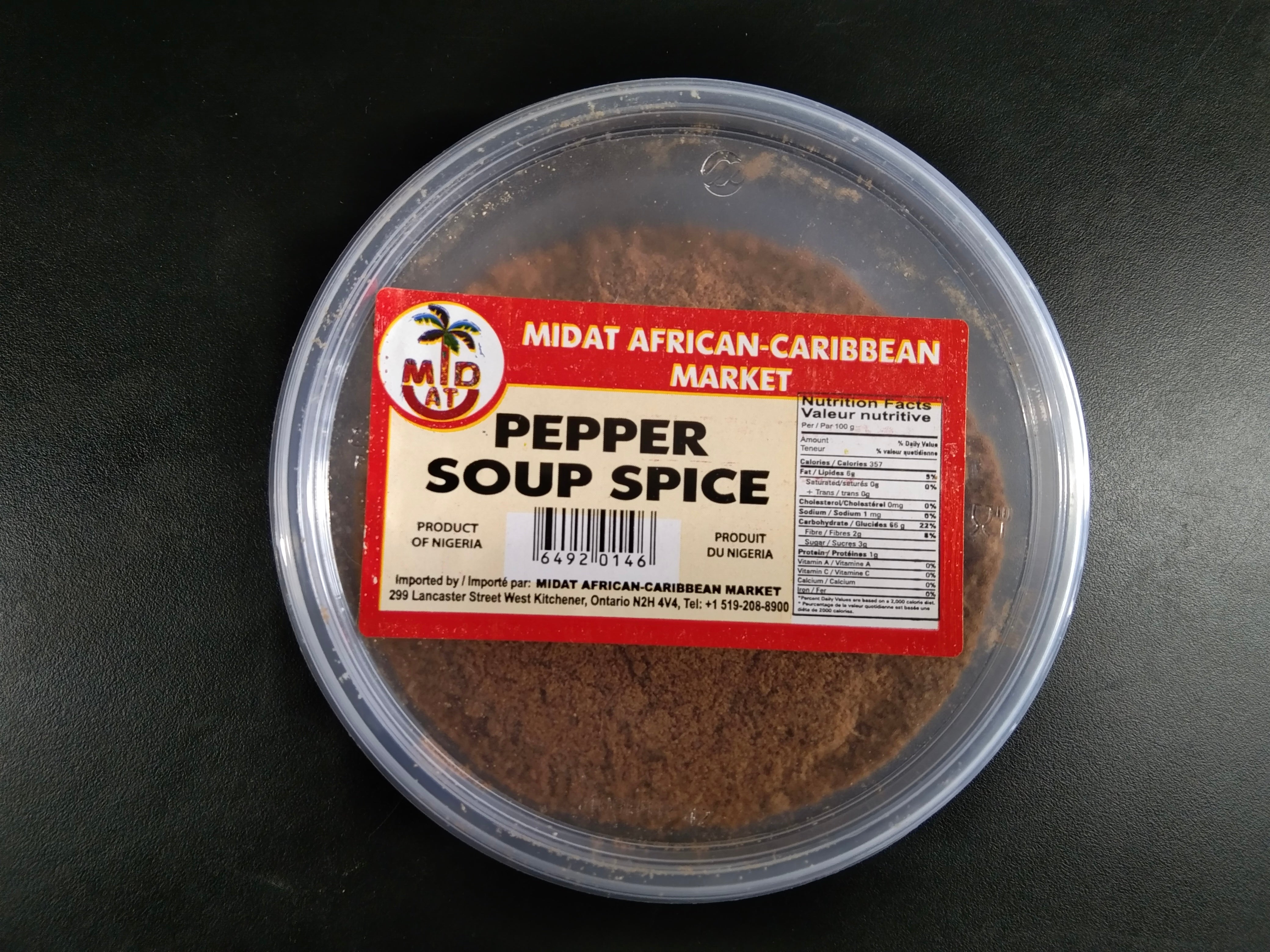 Poivre blanc AFRICA SPICES - Tochemeton