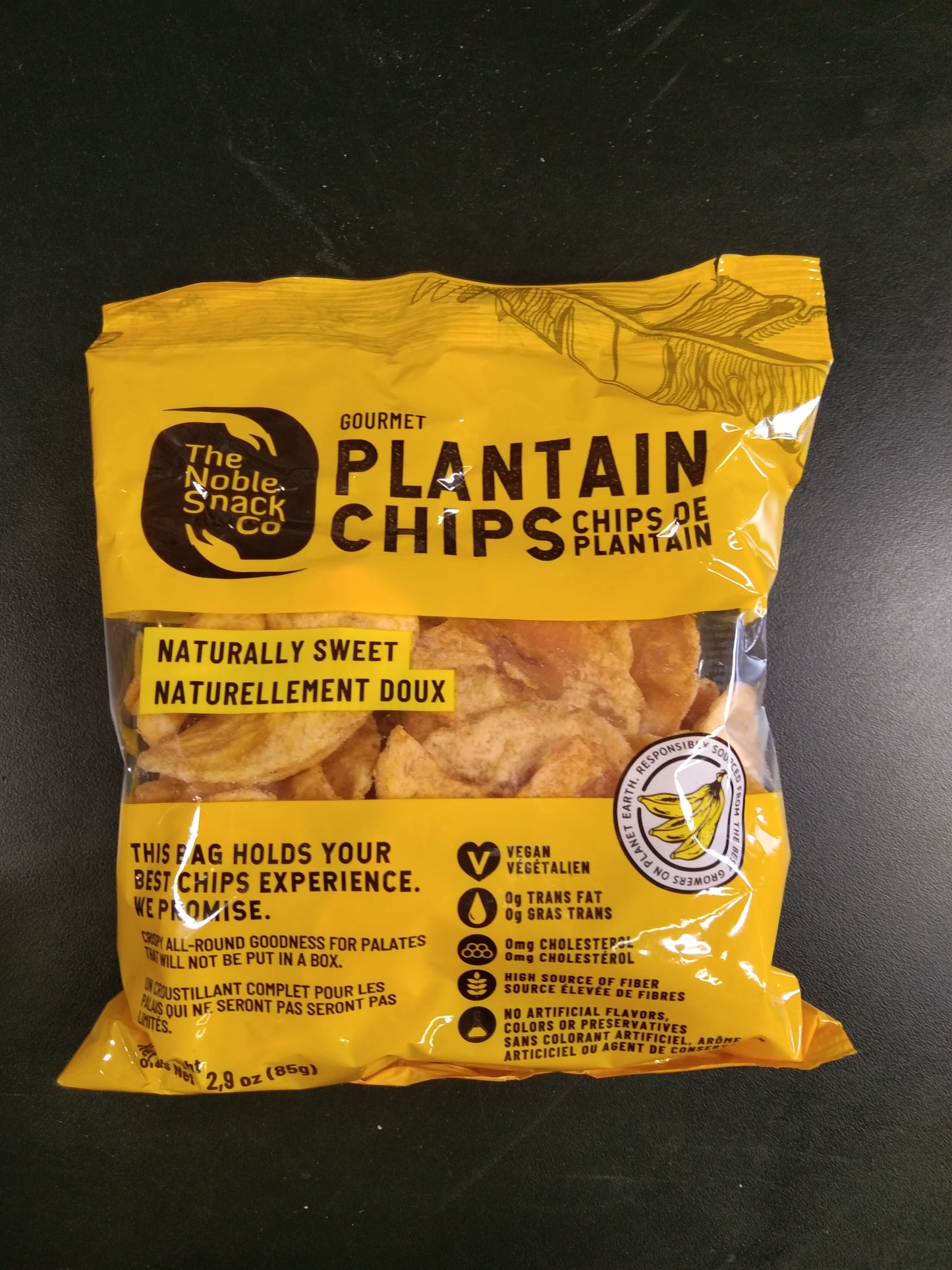 Noble Plantain Chip-Naturally sweet-130Gr