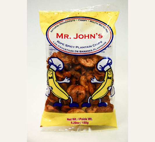 Mr. John:Plantain Chips ripe Spicy-400G