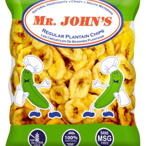 Mr. John:Plantain Chips unripe-135 Gr - SMK African Store